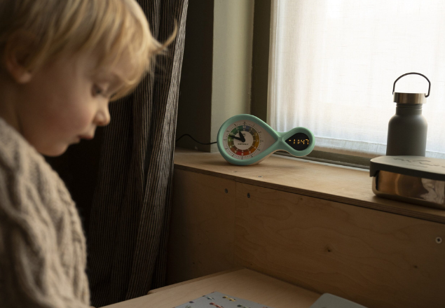Ceas educational cu alarma pentru copii KidyAlarm, +6 ani, Kidywolf